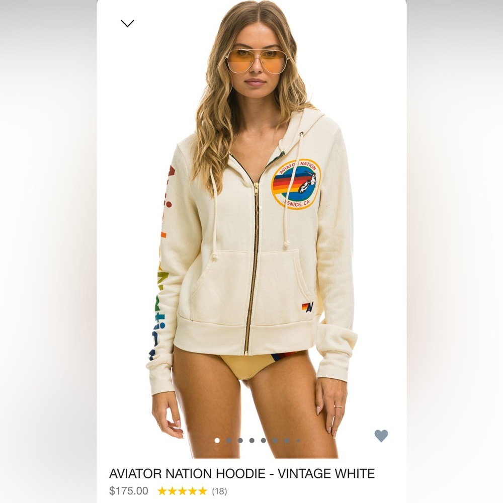 unisex Aviator Nation sweatshirt